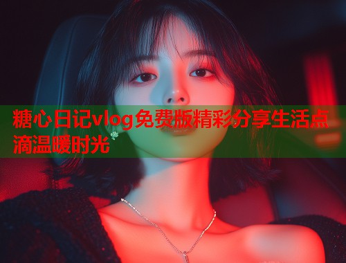 糖心日记vlog免费版精彩分享生活点滴温暖时光  第1张