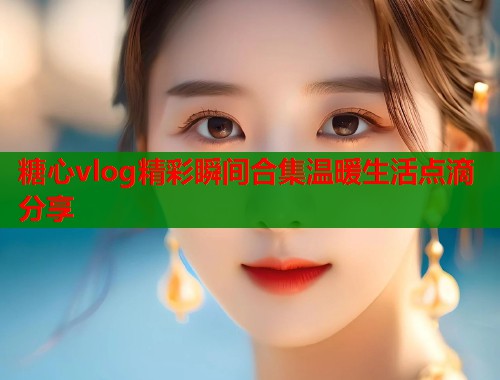 糖心vlog精彩瞬间合集温暖生活点滴分享  第1张